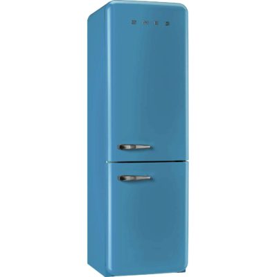 Smeg FAB32RNA 60cm 'Retro Style' Frost Free Fridge Freezer in Pastel Blue with Right Hand Hinge Smeg FAB32RNA 60cm 'Retro Style' Frost Free Fridge Freezer in Pastel Blue with Right Hand Hinge